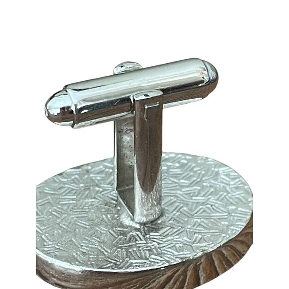 Vintage Horse Mens Cufflinks Western Wild Mustang 1950s MCM Jewelry Accessory - Picture 4 of 4